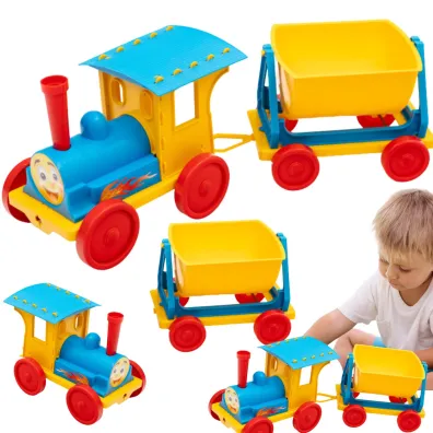 Poci�g z jednym wagonikiem mix 3Toysm