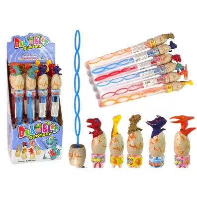 Ba�ki mydlane Dinozaury 34cm MIX LeanToys