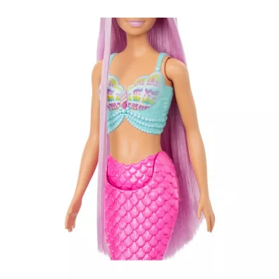Barbie. Syrenka Lalka D�ugie w�osy HRR00 Mattel