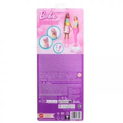 Barbie. Syrenka Lalka D�ugie w�osy HRR00 Mattel