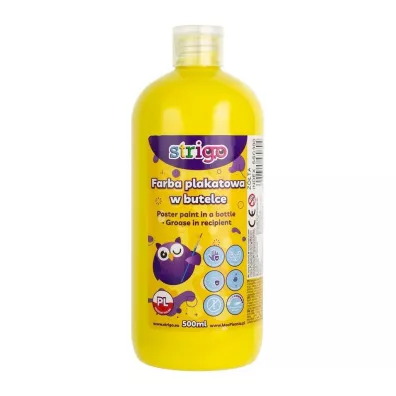 Strigo Farba plakatowa w butelce ��ta 500 ml