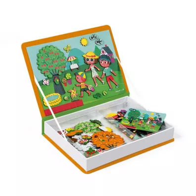 Puzzle Magnetyczna ukadanka 4 pory roku Magnetibook Janod