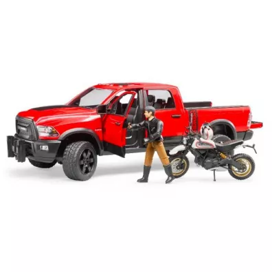 Dodge RAM 2500 Power Wagon z Ducati Desert Sled i figurk�
