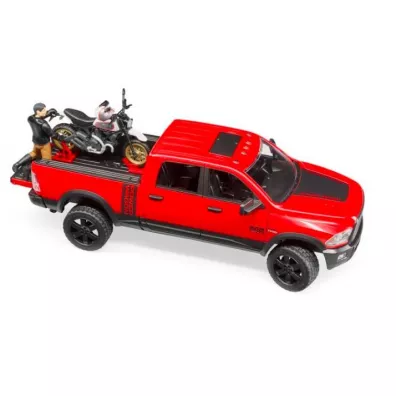 Dodge RAM 2500 Power Wagon z Ducati Desert Sled i figurk�