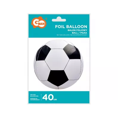 Godan Balon gumowy Pi�ka bia�o-czarna