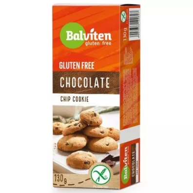 Balviten Ciastka kruche z groszkami czekoladowymi biedronki bezglutenowe 130 g