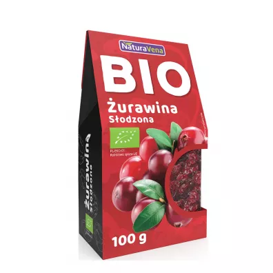 NaturaVena �urawina s�odzona cukrem trzcinowym 100 g Bio