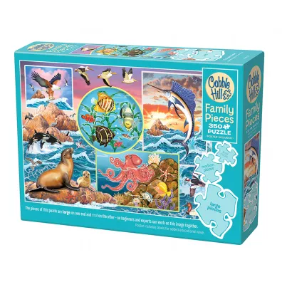 Puzzle 350 el. Magiczny ocean Cobble Hill