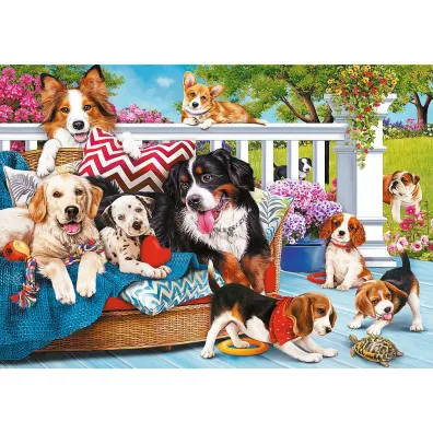 Puzzle 1000 el. Doggy Friendship Trefl