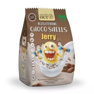 Jerry Muszelki zbo�owe kakaowe bezglutenowe 375 g