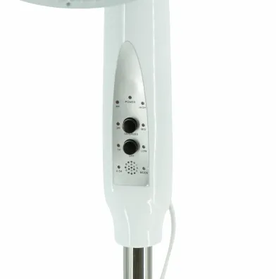 Volteno Wentylator podogowy biay + pilot 40cm podstawa koo
