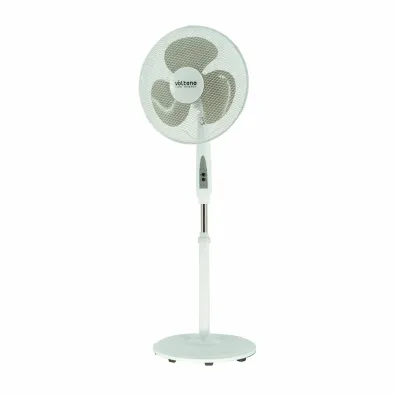 Volteno Wentylator podogowy biay + pilot 40cm podstawa koo