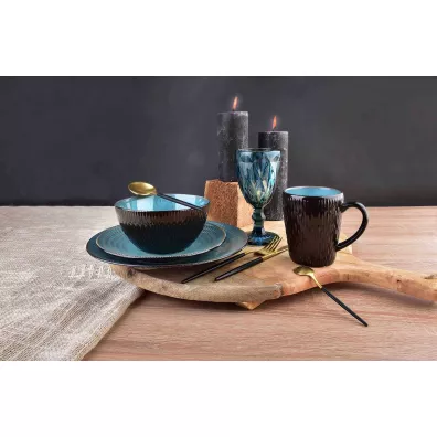 Mondex Kubek ceramiczny Erica Blue 420 ml