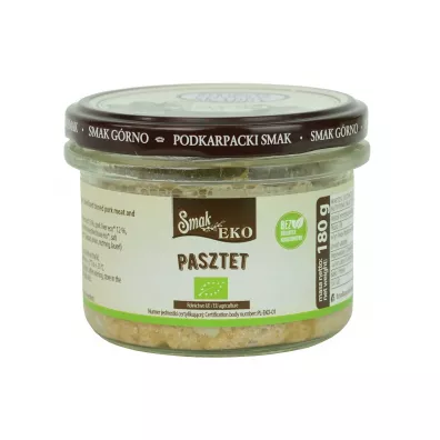 Smak Eko Pasztet wieprzowy 180 g Bio