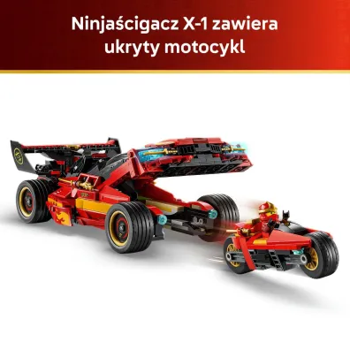 LEGO NINJAGO Ninja�cigacz X-1 — 15-lecie 71867