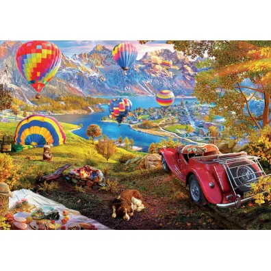 Puzzle 3000 el. Start balon�w Educa