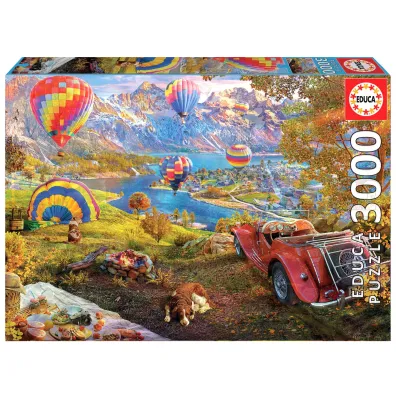 Puzzle 3000 el. Start balon�w Educa