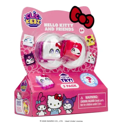 Clickeez Hello Kitty and Friends 3szt.mix
