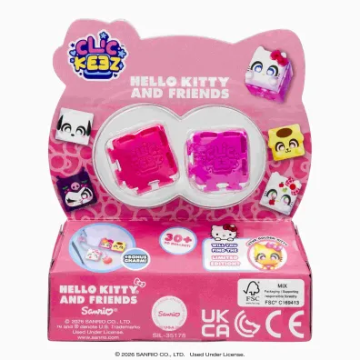 Clickeez Hello Kitty and Friends 3szt.mix