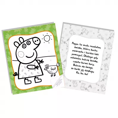 Kochamy przyrod�. Ulubione kolorowanki. Peppa Pig