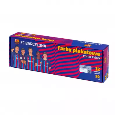Astra Farby plakatowe FC Barcelona 2023 12 x 20 ml