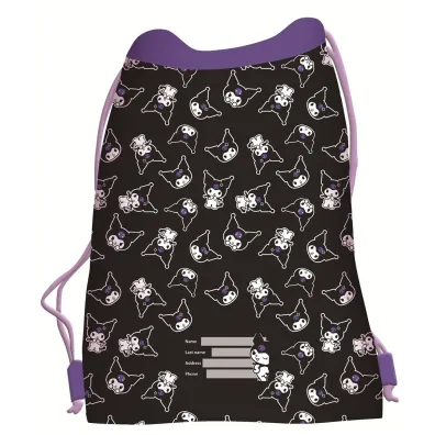 St. Majewski Worek na obuwie Kuromi Black