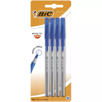 Bic Dugopis Round Stic Exact niebieski 4 szt.