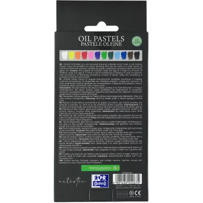 Pastele olejne Oxford Artistic multicolor 12 szt.