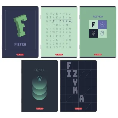 Herlitz Zeszyt Herliz A5/60k kartka - Fizyka, 1 szt