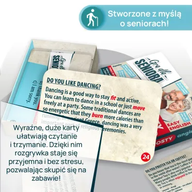 GRA DLA SENIORA PROSTY ANGIELSKI Kangur