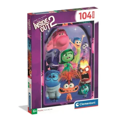 Puzzle 104 Super Inside Out 2 Clementoni