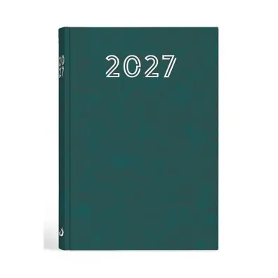 Terminarz 2027 A5 standard zielony - pr zb