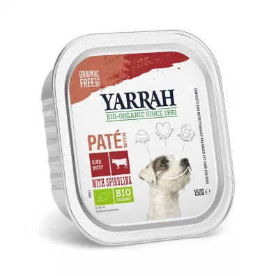 Yarrah Karma mokra dla psa pasztet z woowin i spirulin bez zb 150 g Bio
