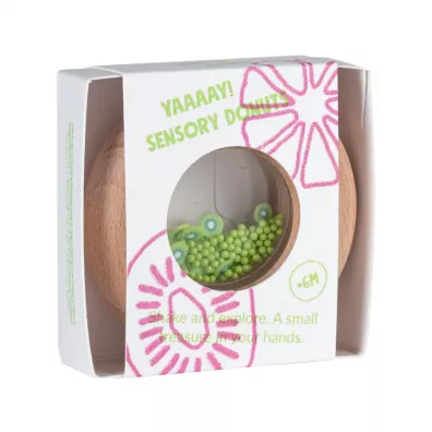 Grzechotka sensoryczna, kiwi Petit Boum