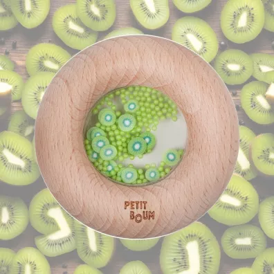 Grzechotka sensoryczna, kiwi Petit Boum