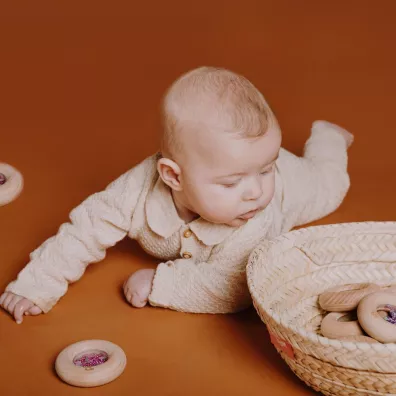Grzechotka sensoryczna, kiwi Petit Boum
