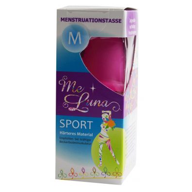 Me Luna Kubeczek menstruacyjny różowy sport rozmiar M 30 g