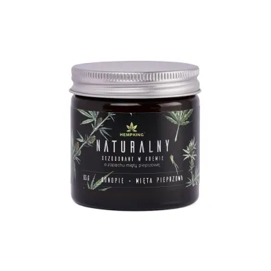 HempKing Naturalny dezodorant konopny o zapachu mi�ty pieprzowej 65 g