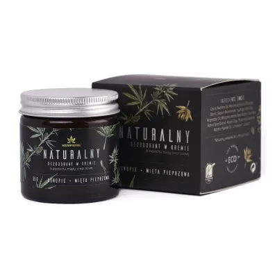 HempKing Naturalny dezodorant konopny o zapachu mi�ty pieprzowej 65 g