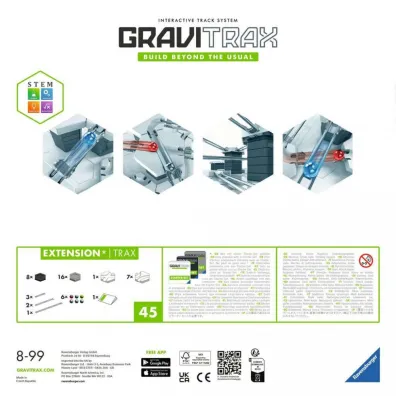 Gravitrax. Zestaw uzupełniający. Tory Ravensburger Gravitrax. Zestaw uzupełniający. Tory Ravensburger