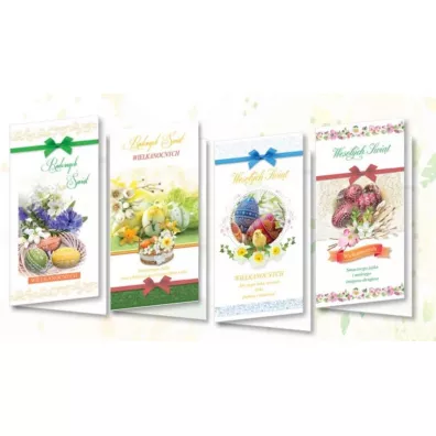 Top Graphic Karnet DL De Lux Wielkanoc �wieckie 10 szt.