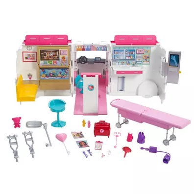 Barbie Karetka - Mobilna klinika FRM19 Mattel Barbie Karetka - Mobilna klinika FRM19 Mattel