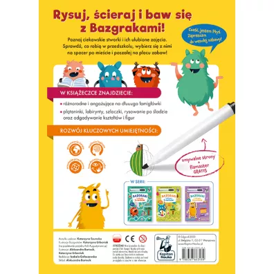 Bazgraki i zabawy 3-latk�w. Kapitan Nauka