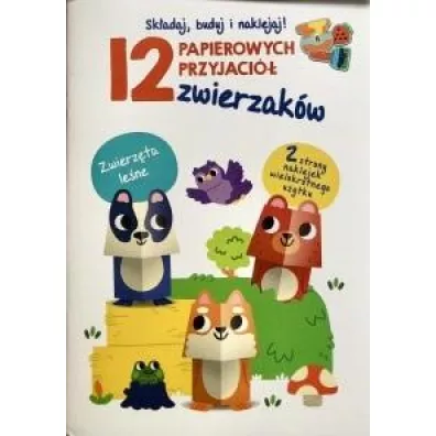 12 papierowych przyjaci... Zwierzta lene