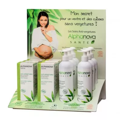 Alphanova Sante Organic Mum, Mleczko do cia�a przeciw rozst�pom 400 ml