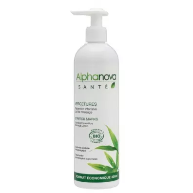 Alphanova Sante Organic Mum, Mleczko do cia�a przeciw rozst�pom 400 ml