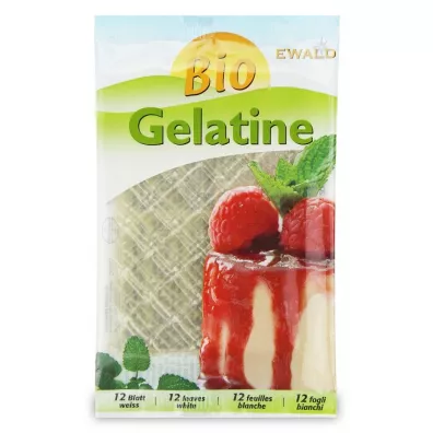 Ewald �elatyna w listkach (istk�w) 20 g Bio
