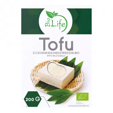 BioLife Tofu z czosnkiem nied�wiedzim 200 g Bio