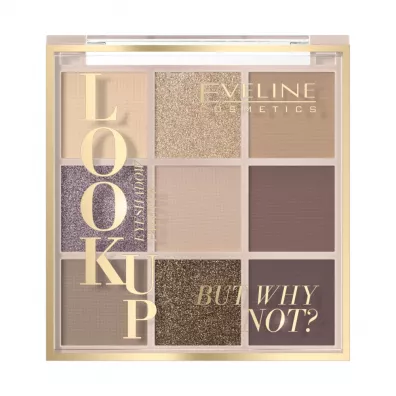 Eveline Cosmetics Look Up But Why Not paleta 9 cieni do powiek 10.8 g