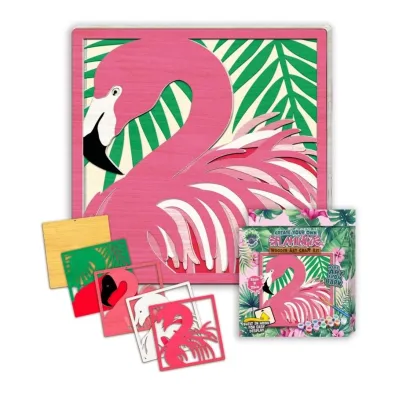 Zestaw do tworzenia obraz�w z drewna - Flaming Splat Planet